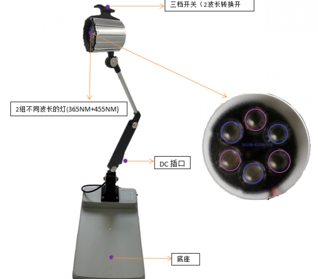 雙波長顯微鏡熒光激發(fā)光源SLF8806